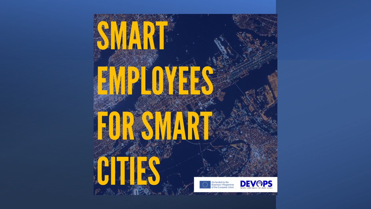 Des employés intelligents pour des villes intelligentes affiche officielle du projet