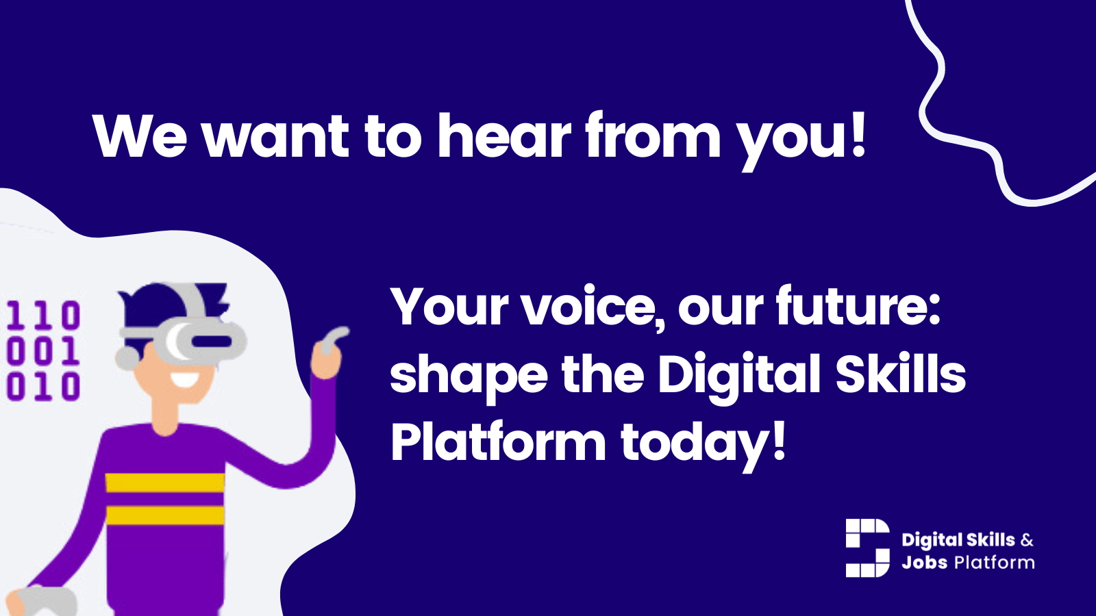 Promotion de l’enquête auprès des utilisateurs: "Nous voulons vous entendre rom! Votre voix, notre avenir: shape de Platform aujourd'hui!"